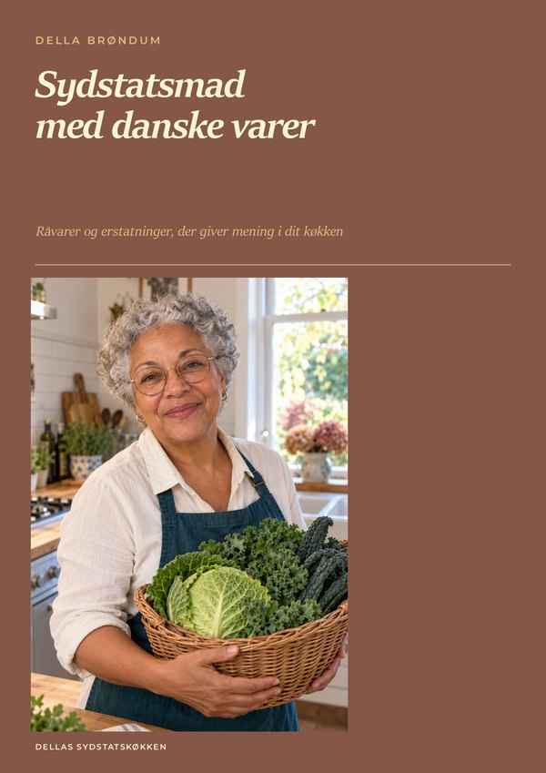Sydstatsmad med danske varer omslaget til minibogen